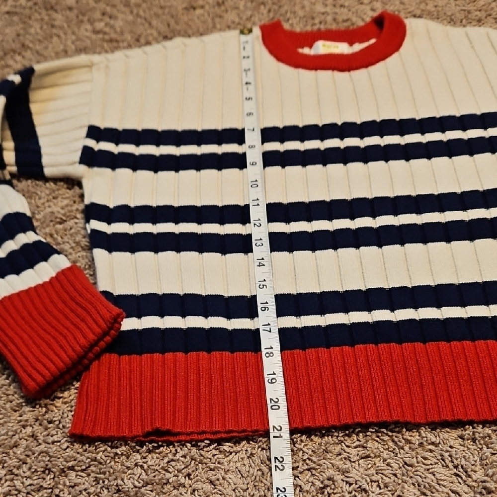 Maeve Rib Crew Compact Pullover Sweater - Picture 7 of 7